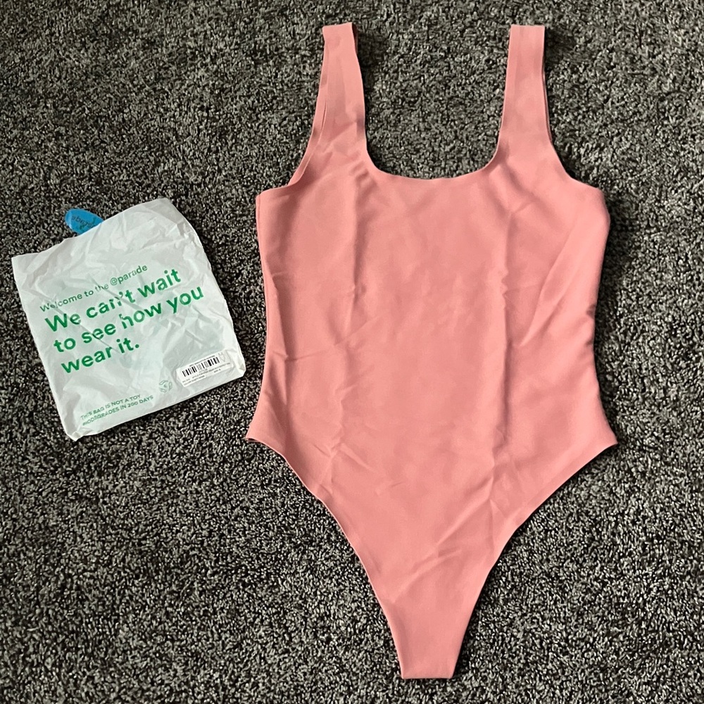 Parade Pink Bodysuit New Without Tags